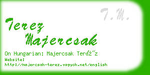 terez majercsak business card